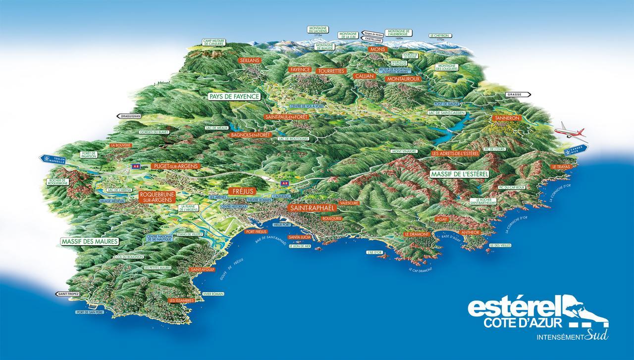 Le Cay Hotell Roquebrune-sur Argens Exteriör bild